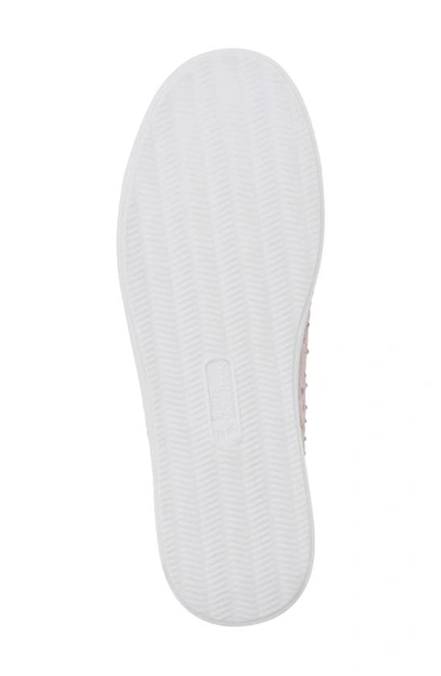 White Mountain Footwear Unit Knit Slip-on Sneaker In Mauve/ Fabric