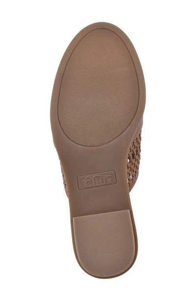 Cliffs By White Mountain Corley Heeled Mule In Whiskey/ Burnished/ Smooth