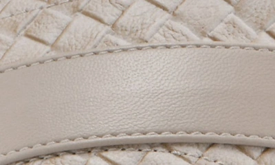 Cliffs By White Mountain Benedict Wedge Thong Sandal In Taupe/ Woven