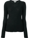 James Perse Round Neck Longsleeved T-shirt