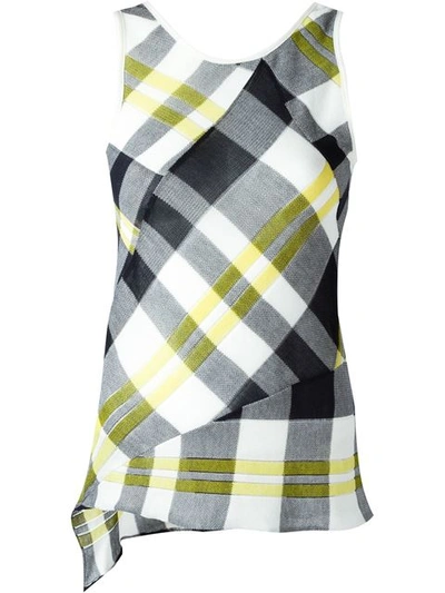 Stella Mccartney Checked Top - Black