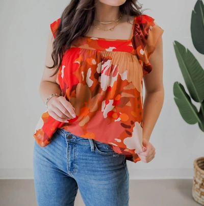 Shop Sanctuary Remember Me Top In Sundrenched In Red
