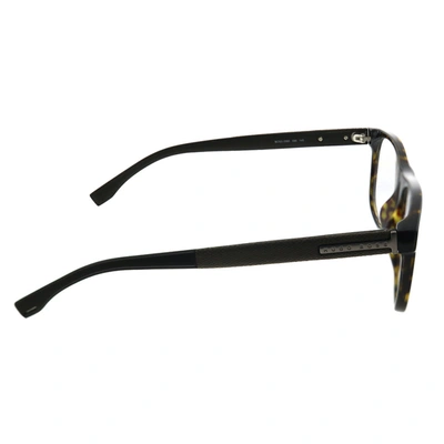 Shop Hugo Boss Boss 0985 086 55mm Unisex Rectangle Eyeglasses 55mm In White