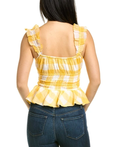 Shop Saylor Randie Top In Yellow