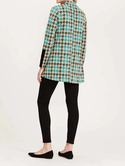 Shop Tyler Boe Chrissy Jacquard Tunic In Houndstooth In Multi