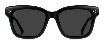 Shop Raen Breya S756 Square Polarized Sunglasses In Grey