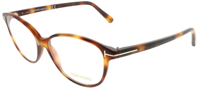 Shop Tom Ford Ft5421 Optical 53 Cat Eye Eyeglasses In Clear
