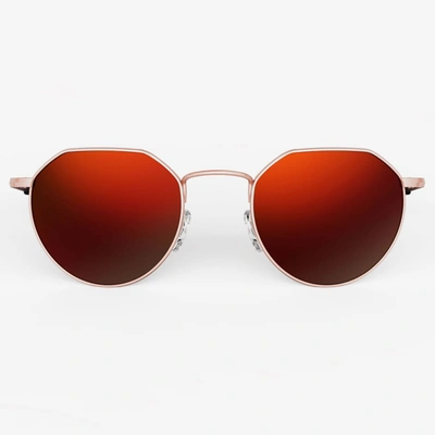 Shop Randolph Engineering Randolph Hamilton Sunglasses In Skyforce™ Polarized Autumn Sunset