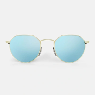 Shop Randolph Engineering Randolph Hamilton Sunglasses In Skyforce™ Polarized Mystic Blue