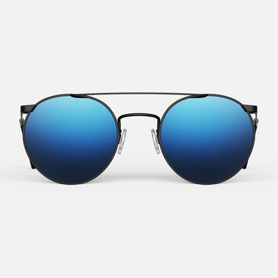 Shop Randolph Engineering Randolph P3 Shadow Sunglasses In Skyforce™ Atlantic Blue