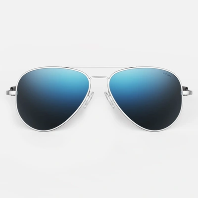 Shop Randolph Engineering Randolph Concorde Sunglasses In Skytec™ Polarized Cobalt