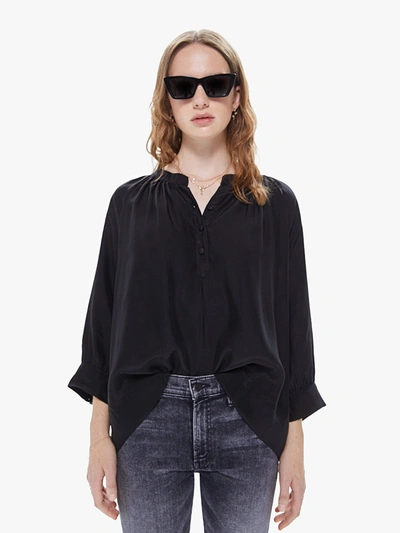 Shop Natalie Martin Remy Top Silk In Black