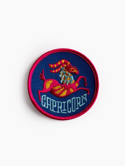 Shop Mother Astrological Patch Capricorn Jacket In Multi
