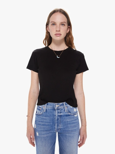 Shop Sprwmn Ribbed Baby T-shirt In Black