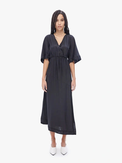 Shop Natalie Martin Coco Maxi Silk Skirt (also In X, M,l, Xl) In Black
