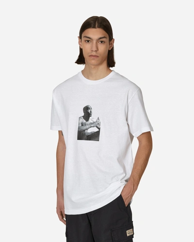 Shop Wacko Maria Tupac T-shirt (type-1) In White