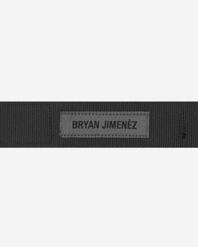 Shop Bryan Jimene`z Bandolier Belt In Black