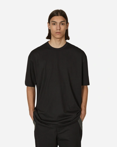 Cotton Jersey T-shirt In Black