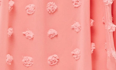 Shop Love By Design Clip Dot Maxi Dress In Rose Petal