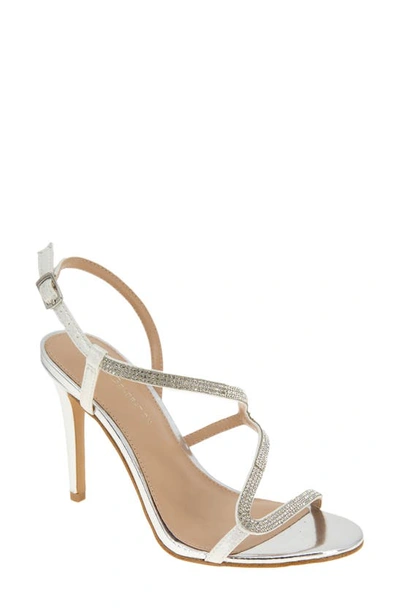 Shop Bcbgeneration Joliny Strappy Sandal In Silver