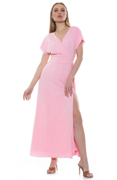 Shop Alexia Admor Brielle Maxi Dress In Blush
