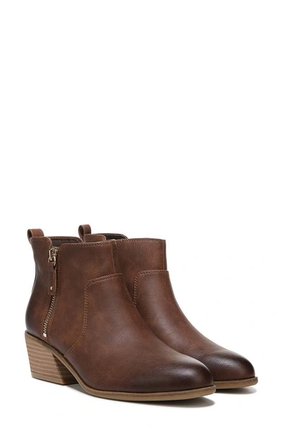 Shop Dr. Scholl's Lawless Western Bootie In Newcopperbrwn
