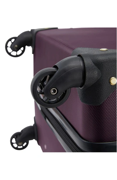 Shop Vince Camuto Jania 2.0 2-piece Luggage Set In Eggplant