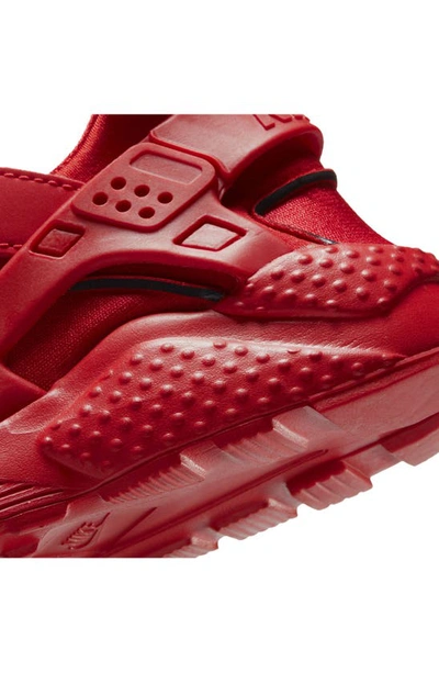 Shop Nike Huarache Run Sneaker In University Red/ University Red