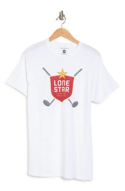 Shop American Needle Lonestar T-shirt In White