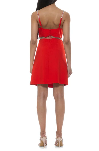 Shop Alexia Admor Eloise Fit & Flare Dress In Red