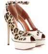 CHARLOTTE OLYMPIA Leopardess Embellished Platform Pumps