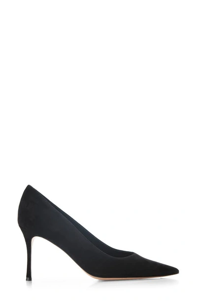 Shop Marion Parke Classic Pointed Toe Pump In Black