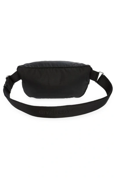 Shop Givenchy G-trek Belt Bag In Black