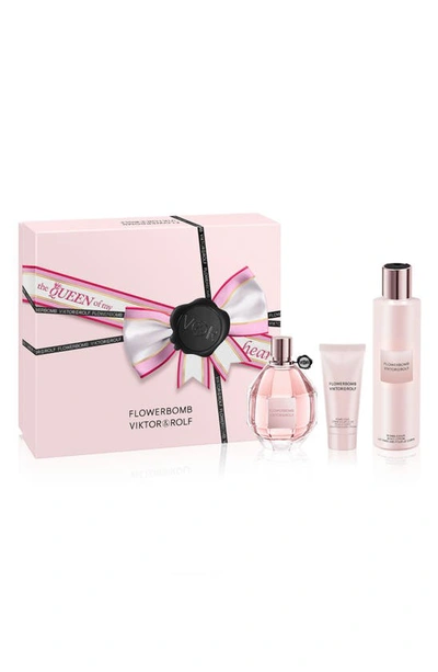 Shop Viktor & Rolf Flowerbomb 3-piece Perfume Gift Set $256 Value