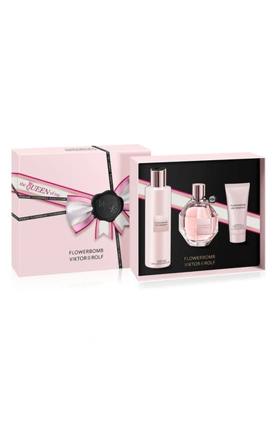 Shop Viktor & Rolf Flowerbomb 3-piece Perfume Gift Set $256 Value