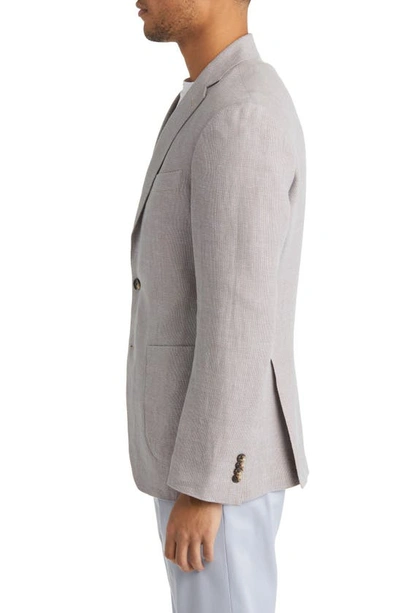 Shop Rodd & Gunn The Cascades Virgin Wool & Linen Sport Coat In Clay