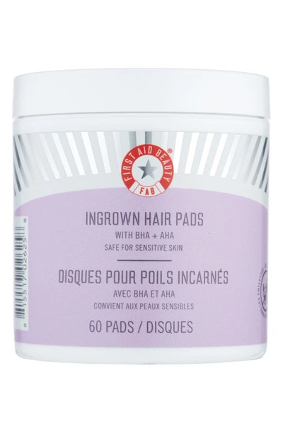 Shop First Aid Beauty Ingrown Hair Pads With Bha & Aha, 60 Count