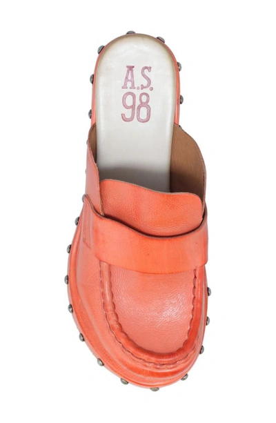 Shop A.s.98 Paget Mule In Coral