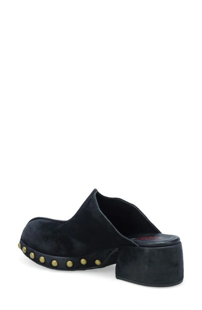 Shop As98 Corban Studded Clog In Black