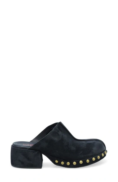 Shop As98 Corban Studded Clog In Black