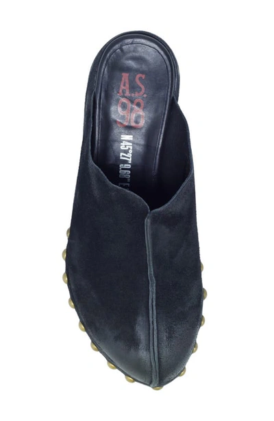 Shop As98 Corban Studded Clog In Black