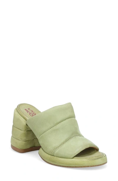 Shop As98 Madigan Slide Sandal In Sage