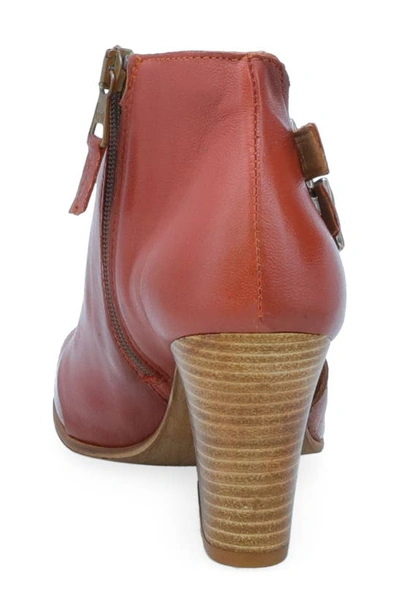 Shop Miz Mooz Kylar Asymmetric Wedge Sandal In Brick