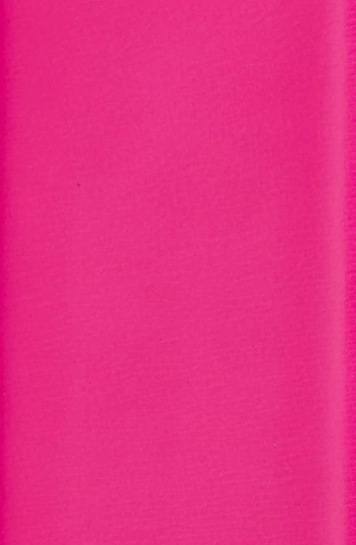 Shop Valentino Vlogo Buckle Reversible Leather Belt In Uxg Pink Pp/ Nero