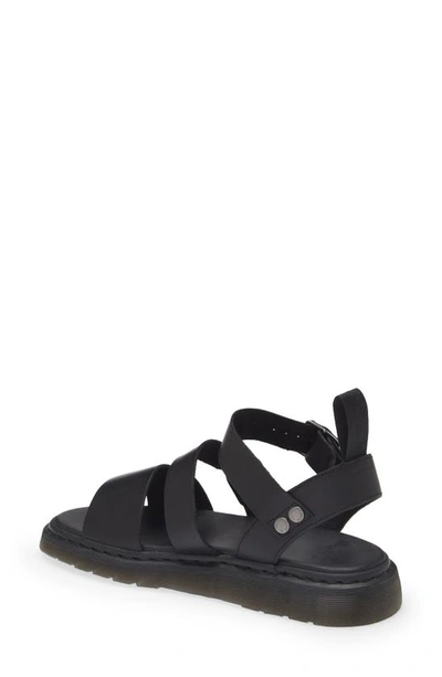 Shop Dr. Martens' Gryphon Sandal In Black