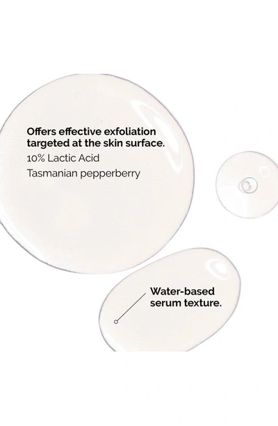 The Ordinary Lactic Acid 10% + Ha Exfoliating Serum