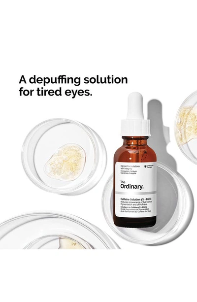 The Ordinary Caffeine Solution 5% + Egcg Depuffing Eye Serum