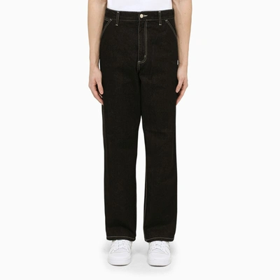 Shop Carhartt Black Simple Pant