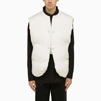 Shop 032c White Padded Waistcoat