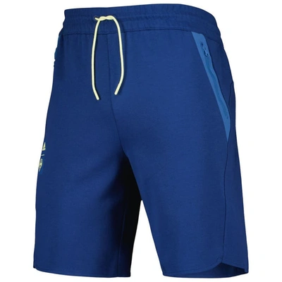 Shop Adidas Originals Adidas Navy Seattle Sounders Fc 2023 Player Travel Shorts